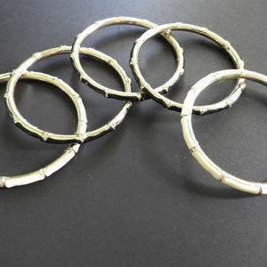 Set of 5 Bamboo Bangles